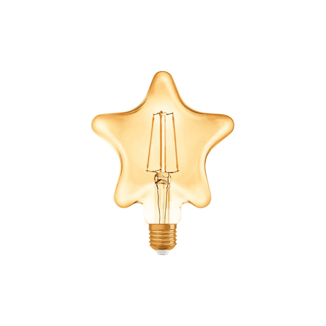 Bhatia VINTAGE LED STAR 5W DIMMABLE – Warm White Retro Bulb