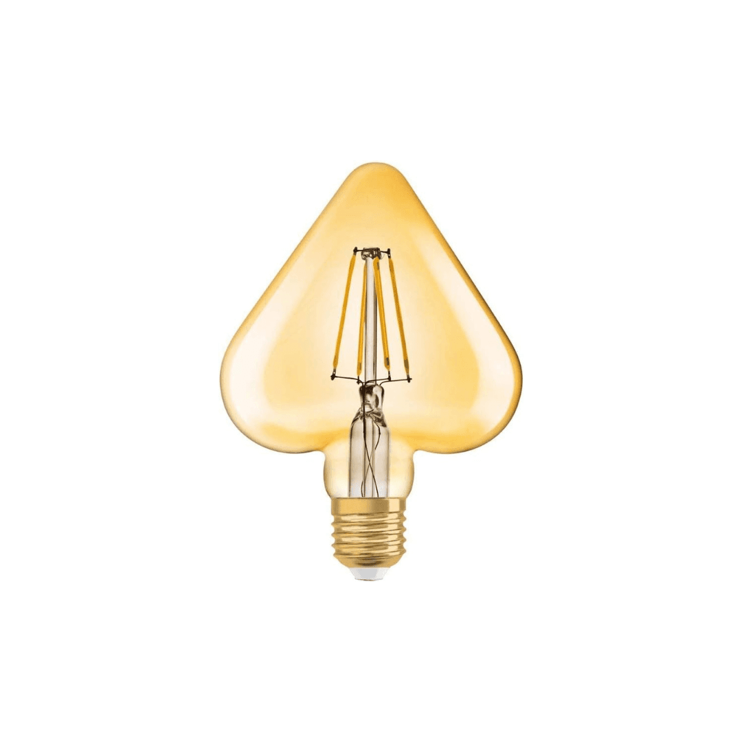 Bhatia VINTAGE LED HEART 5W DIMMABLE – Warm White Retro Bulb